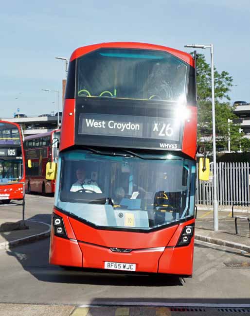 Go-Ahead London Volvo B5LH Wright WHV63